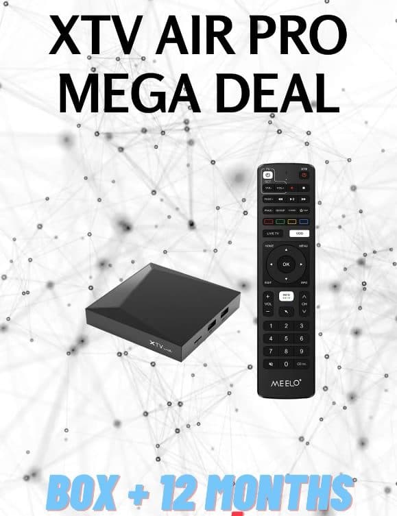 XTV Air Pro Mega Deal: box plus 12 months