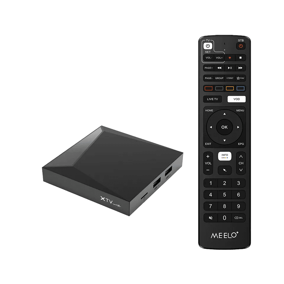 XTV Air Pro box with remote